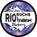 Recipient cu 100 grame de arome pentru narghilea cu gust de afine RIO Rocks by RioTabak Blueberry